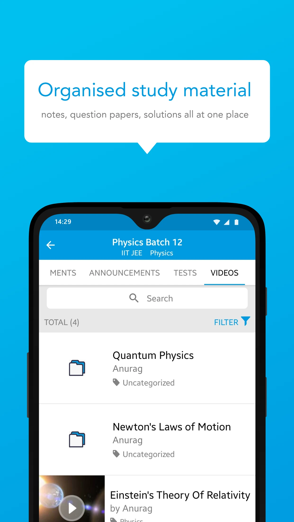 ALL EXAMS PYQ screenshot